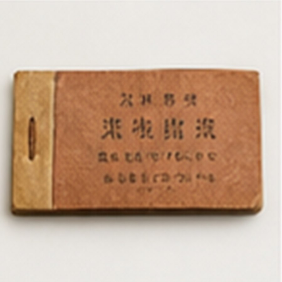 雅藏米票样张 · 手工雕制