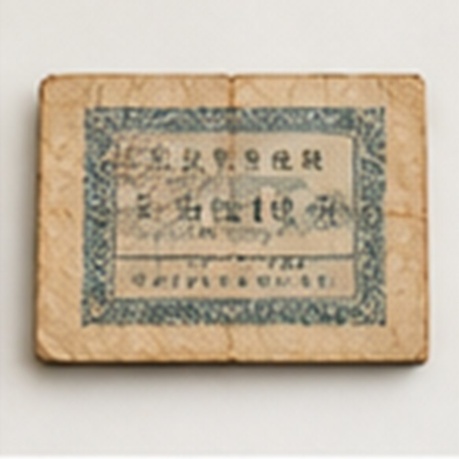 精品计划供应券 · 纹饰清晰
